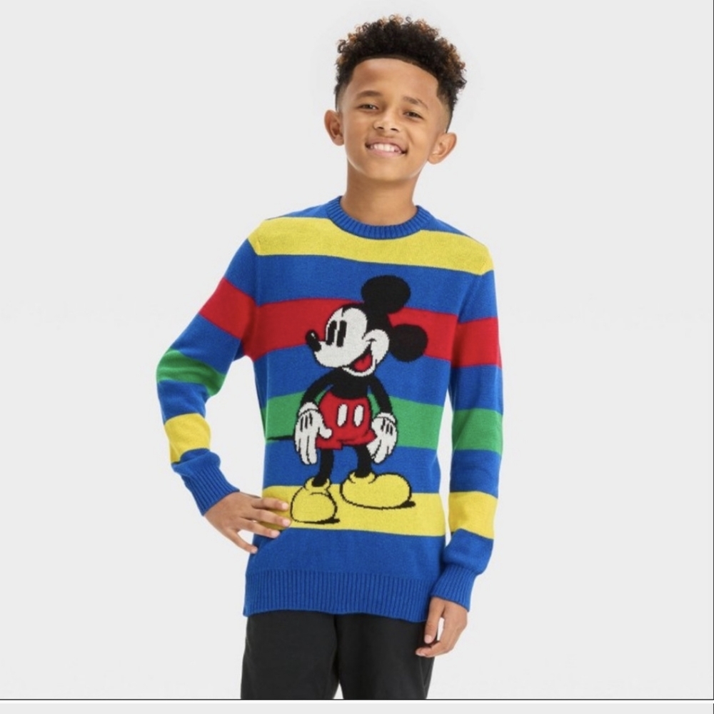 NWT Disney 100 retro reimagined Mickey sweater